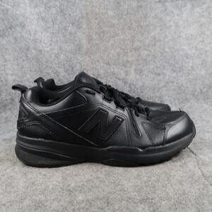 New Balance Shoes Womens 10 Athletic Trainers 608v5 Slip Resistant Sneaker Black